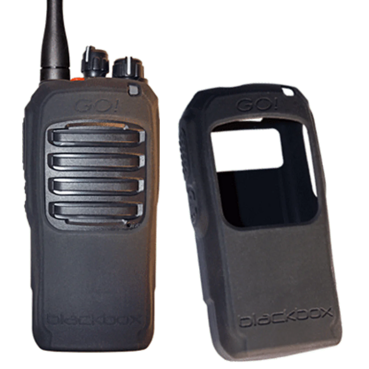 RadioGrips® Silicone Case for GO!™ Digital & Analog 2-Way Radio - The Earphone Guy