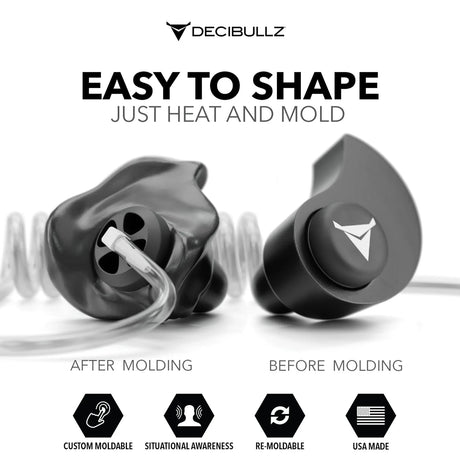 +Awareness Custom Moldable Earpieces by Decibullz - The Earphone Guy