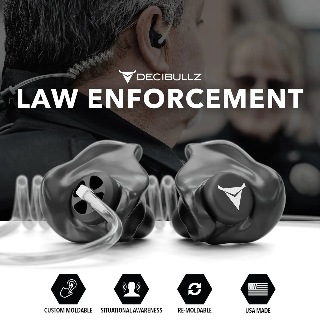 +Awareness Custom Moldable Earpieces by Decibullz - The Earphone Guy