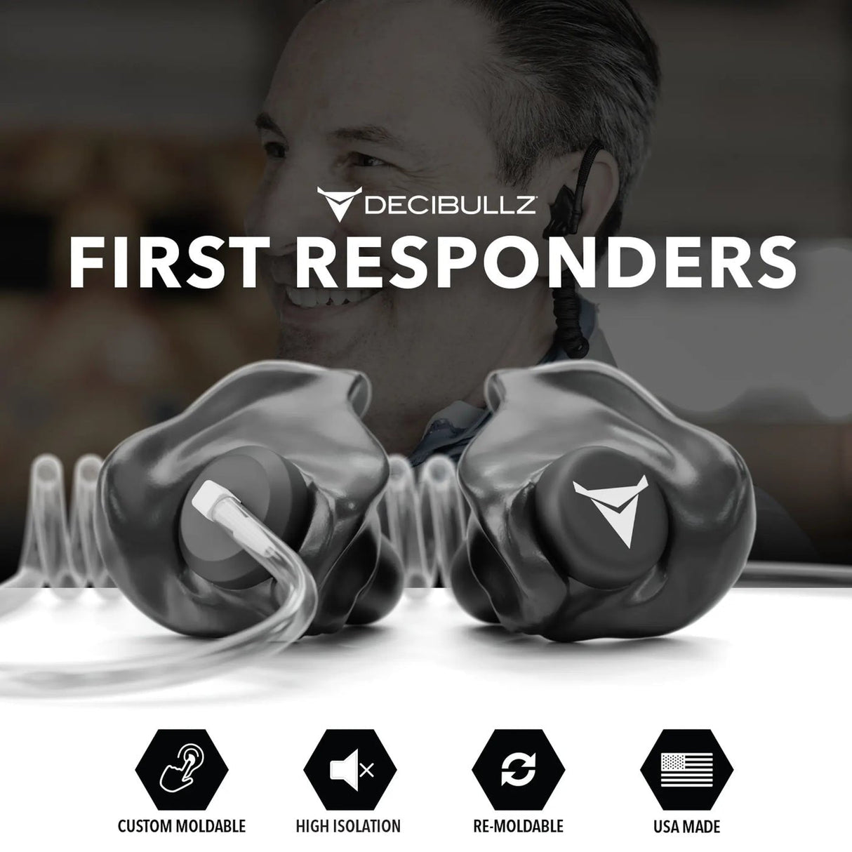+Isolution Custom Moldable Earpieces by Decibullz - The Earphone Guy