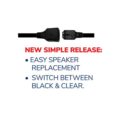 EP1305ECM1 Hawk M1 Tubeless Lapel Microphone - Replacement Kit– Now Available with NAB Option! - The Earphone Guy