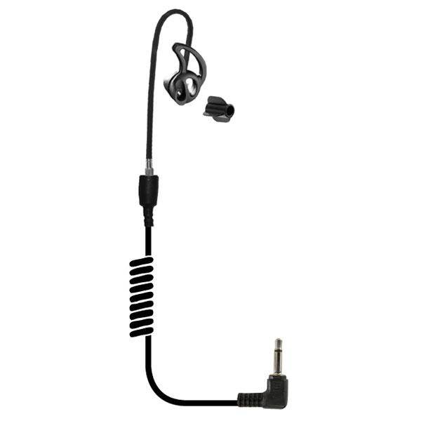 EP1089SCBTST Fox Black Diamond Tactical ST Listen Only Short Tube Earpiece 3.5mm - The Earphone Guy