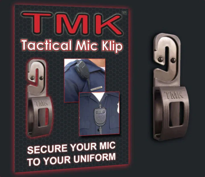 Tactical Mic Klip (TMK) Hidden Mic Clip - Tactical Mic Keeper - The Earphone Guy