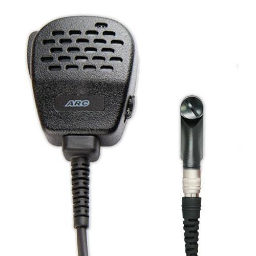 ARC S11036HR Heavy Duty Speaker Mic Fits M/A Com - Harris - The Earphone Guy