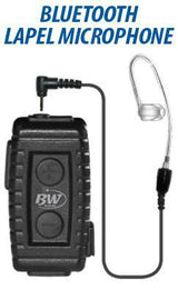 BlueWi BW-NTX5028 Nighthawk Bluetooth Lapel Microphone for MA/Com-Harris - The Earphone Guy