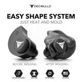 Custom Moldable 31dB Ear Plugs by Decibullz - The Earphone Guy