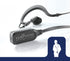 EP334EC Falcon Easy-Connect Traditional Earhook Lapel Microphone with PTT button and "Easy-Connect" Adapter - The Earphone Guy