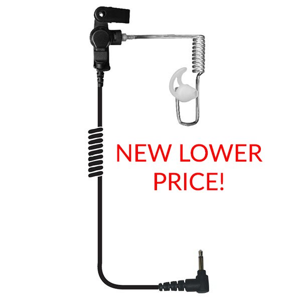 EP1089SC Fox Listen Only Earphone Kit with 3.5mm Connector - The Earphone Guy