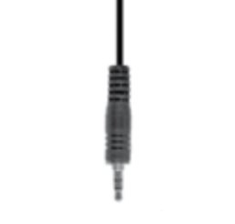 EH-1399X, Earphone Kit, 3.5mm Straight Connector, Black - The Earphone Guy