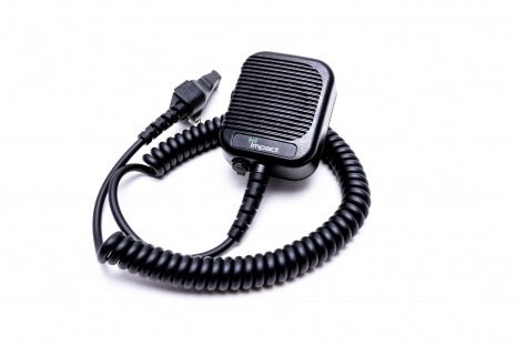 Impact Platinum Military Grade Two-Way Radio Speaker Mic, IP67 Submersible with 3.5mm Audio Jack