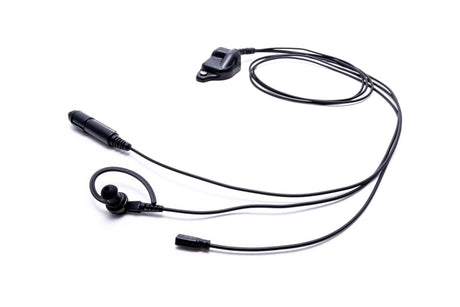 Impact Platinum Series 2-Wire Surveillance Kit for Two-Way Radio with Ear Hook w/ In-Ear Bud