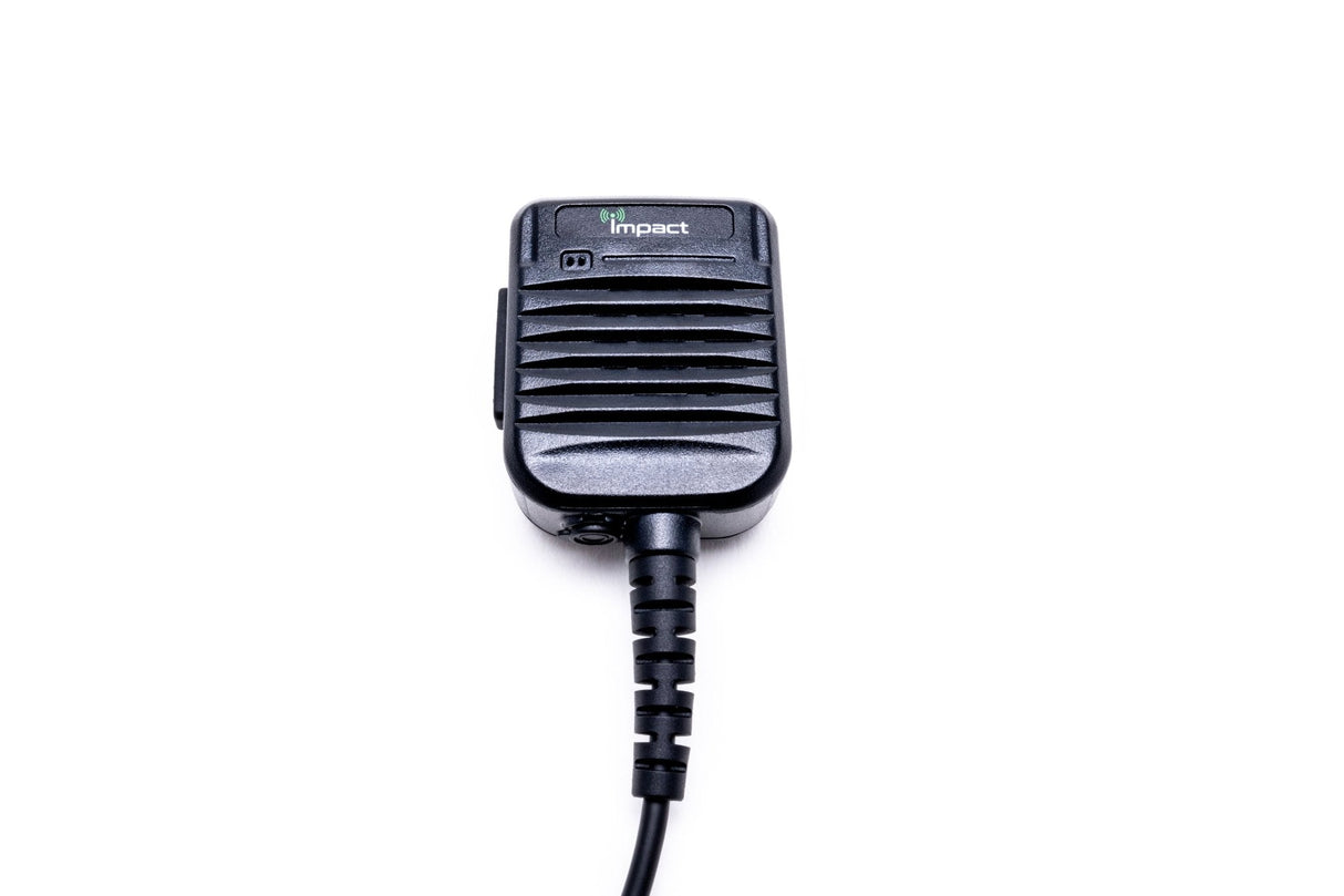 Impact Platinum Series Waterproof Speaker Mic with Volume Control 
