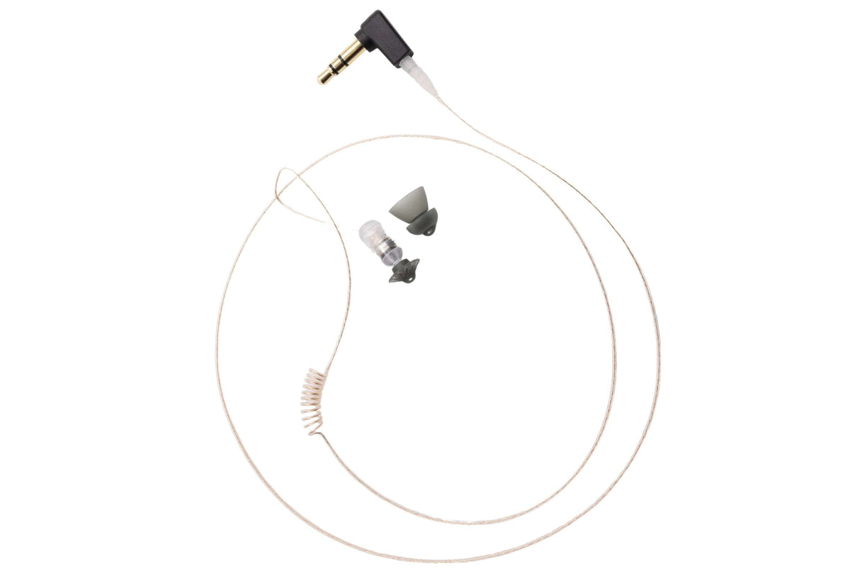 Impact Micro Tubeless Listen-Only Earpiece L-shaped 2.5mm Audio Jack 