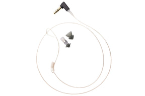 Impact Micro Tubeless Listen-Only Earpiece L-shaped 3.5mm Audio Jack 