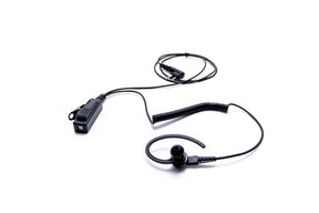 Impact Platinum Series 1-Wire Surveillance Kit for Two-Way Radio with Ear Hook w/ In-Ear Bud
