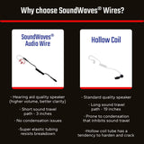 PCL Soundwaves Ultralight Earpiece With 3.5mm Threaded Plug - The Earphone Guy