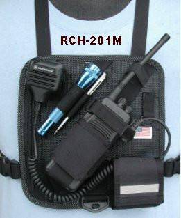 RCH-201M Radio Chest Harness (Mesh Backing) - The Earphone Guy