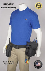 RTP-401P Two-Way Radio Tool Pouch Pro - The Earphone Guy