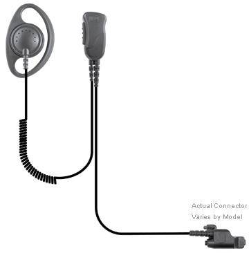 SPM-1203, Defender, Lapel Microphone fits Motorola - The Earphone Guy