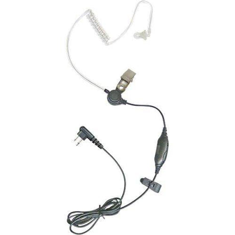 Star Single Wire Surveillance Earpiece - For Kenwood / Bantam Radios - The Earphone Guy